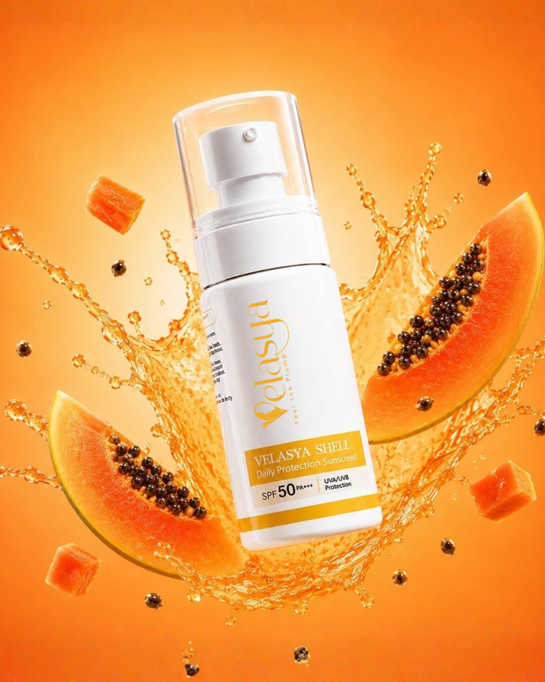 Velasya Shell Daily Protection Sunscreen(50gm)