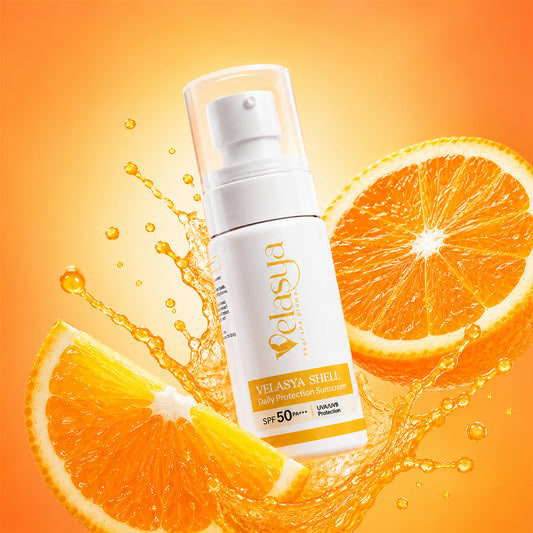 Velasya Shell Daily Protection Sunscreen(50gm)