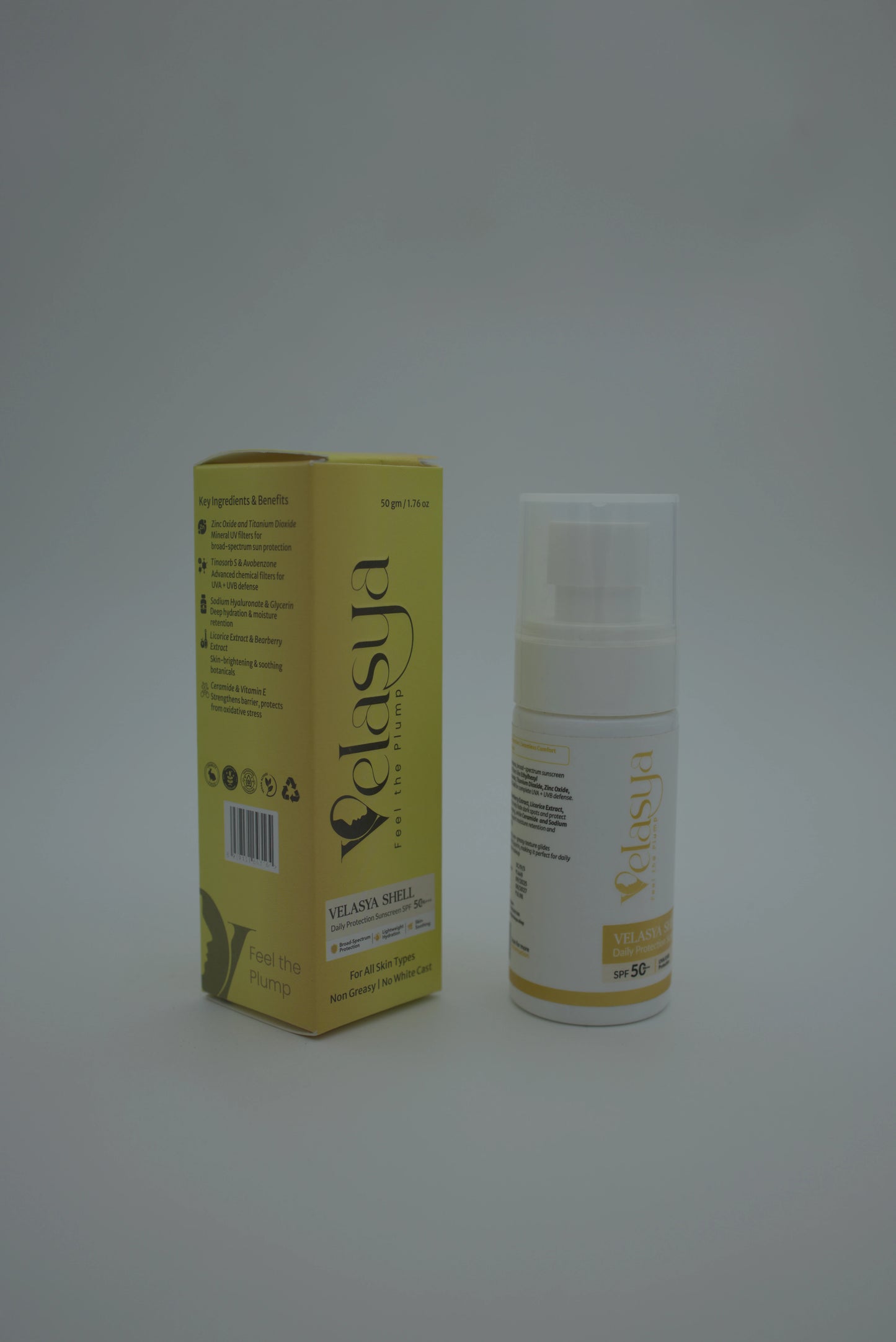 Velasya Shell Daily Protection Sunscreen