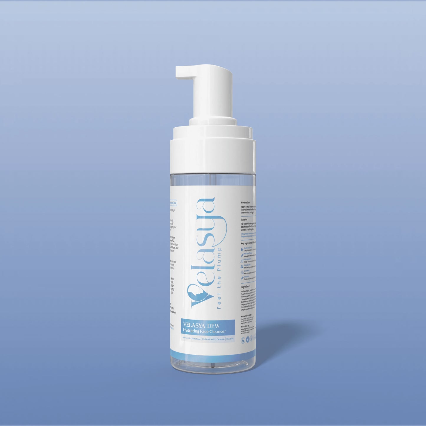 Velasya Dew Hydrating Face Cleanser