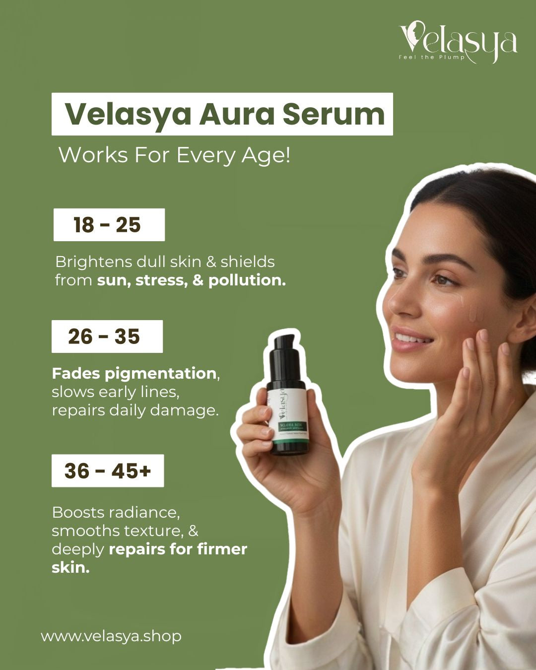 Velasya Aura Antioxidant Face Serum